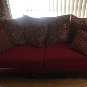 Couch and loveseat